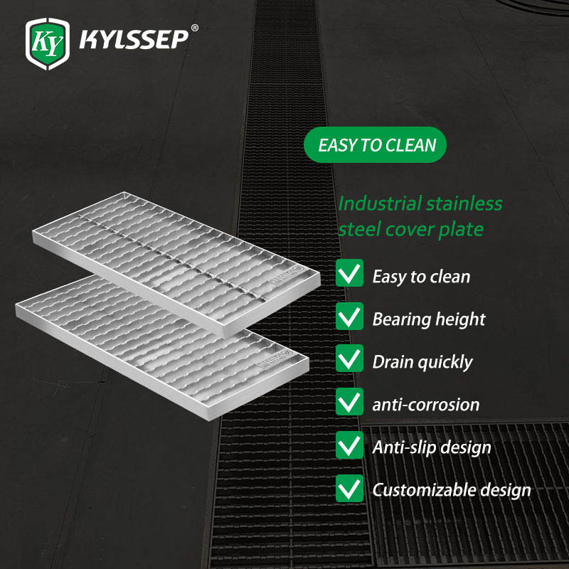 مخالف پرچي stainless ladd يا mesh gratings