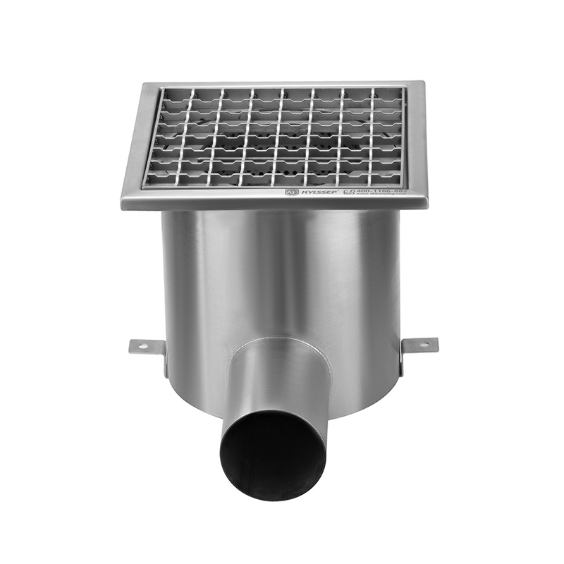 چورس کاڌي جي صنعت stainless علائقي drain undefined